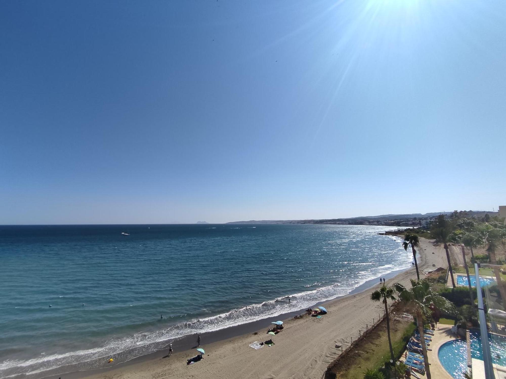 Front Sea View Penthouse Apartment Estepona Ngoại thất bức ảnh