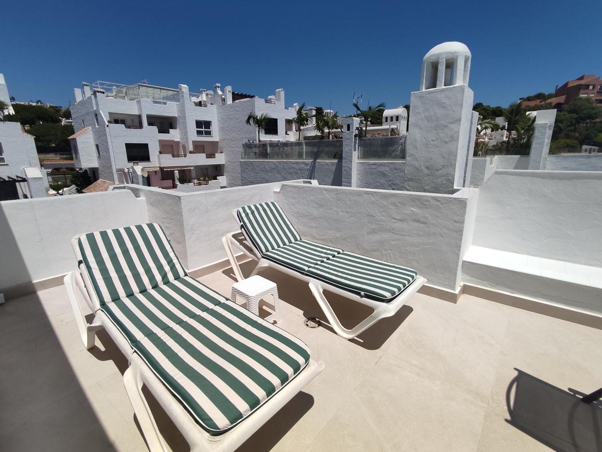 Front Sea View Penthouse Apartment Estepona Ngoại thất bức ảnh