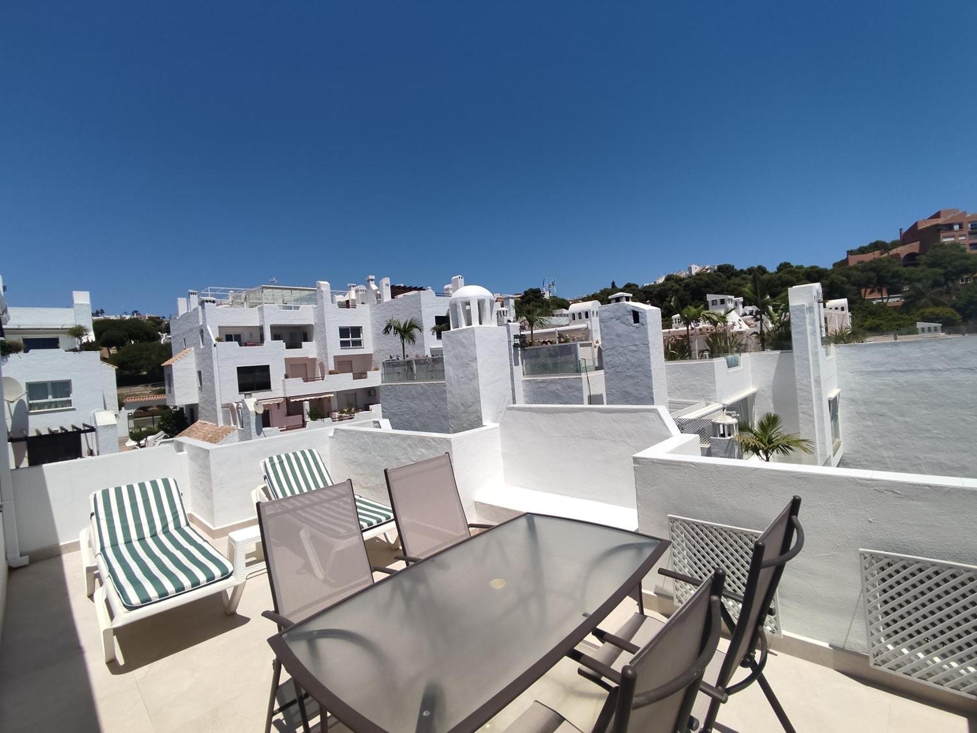 Front Sea View Penthouse Apartment Estepona Ngoại thất bức ảnh
